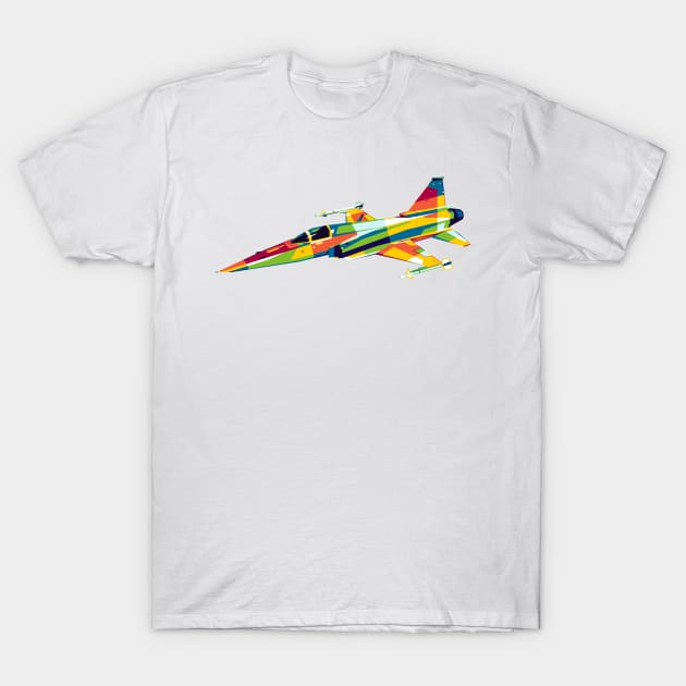 F-20 Tigershark T-Shirt by wpaprint